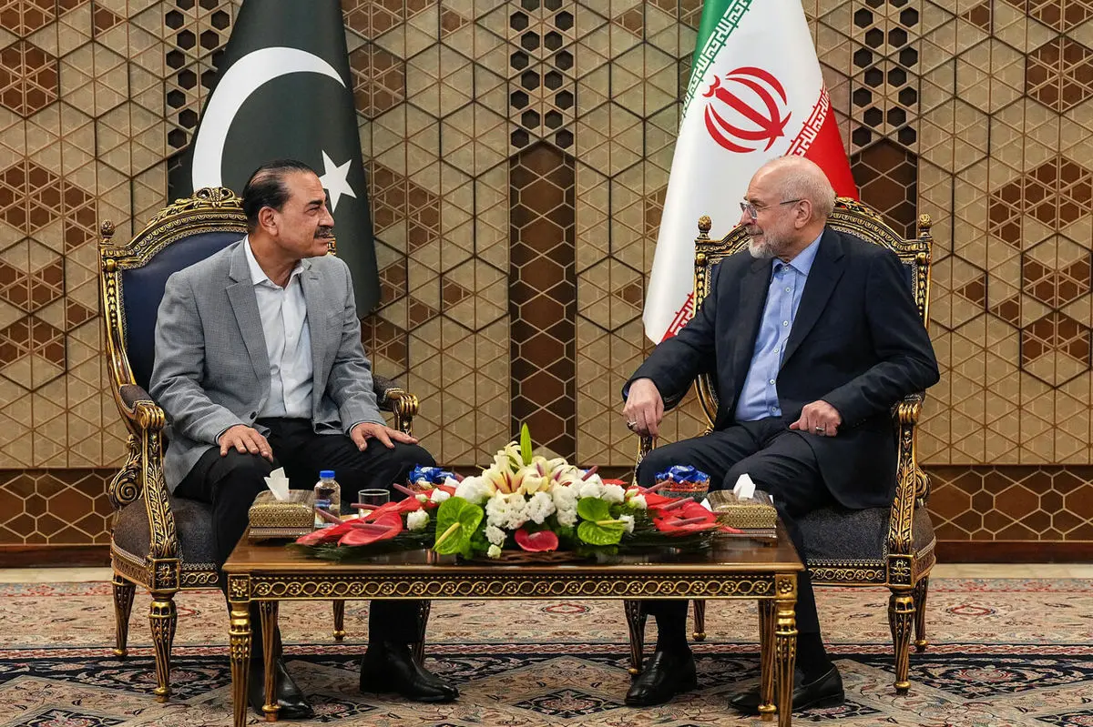 قالیباف: از حقوق ملت و کشورمان عدول نمی‌کنیم/ منیر: خوشحالم ایران توسط افراد هوشمند و با بینش بالا اداره می‌شود