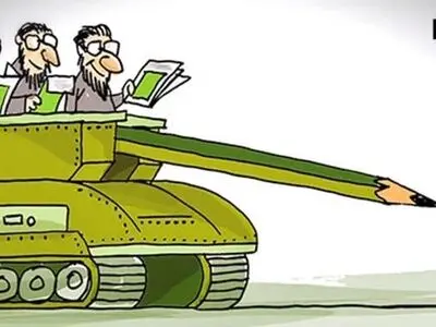 مسابقة ایرانیة لأفضل رسم کارتونی یظهر جرائم"داعش"