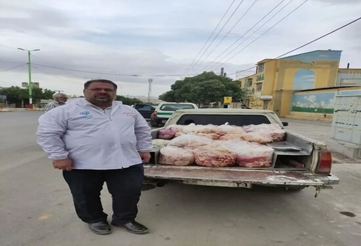 توقیف ۴۰۰ کیلوگرم آلایش غیرخوراکی و غیرمجاز در دلفان
