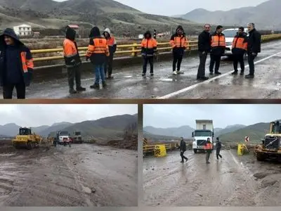 بازگشایی جاده قدیم میانه _ بستان آباد