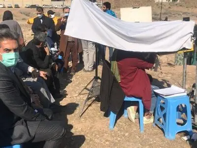 حضور جمعی از نمایندگان مجلس در پشت صحنه سریال «نون خ ۳» 