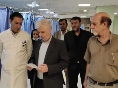 بازدید مدیر درمان تامین اجتماعی استان از بیمارستان فوق تخصصی البرز و قدردانی از زحمات کارکنان 