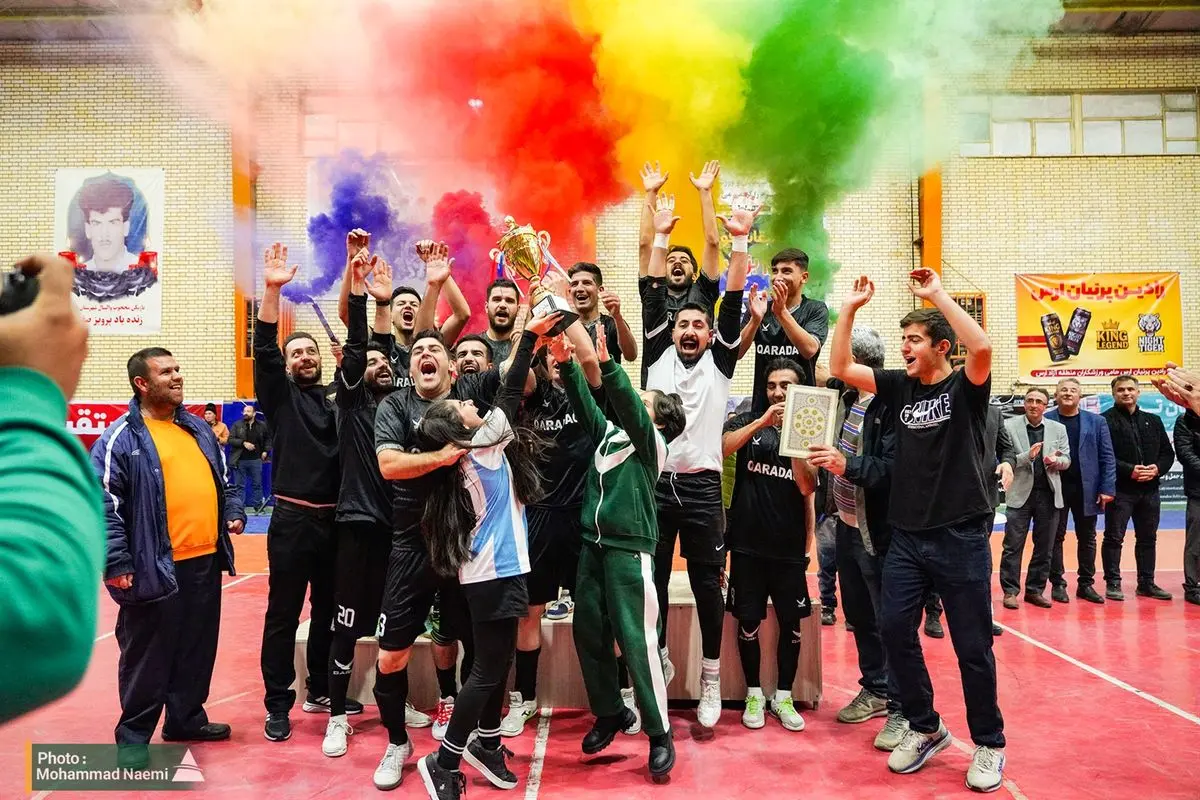 تیم فجر شجاع قهرمان نخستین دوره مسابقات فوتسال جام بزرگ ارس شد