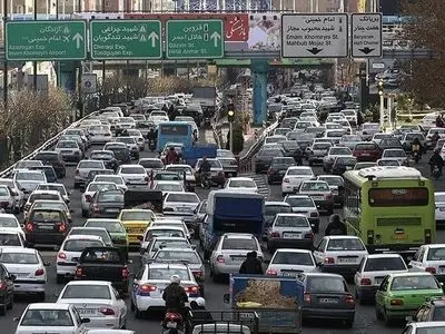 ترافیک صبحگاهی در بزرگراه‌های تهران