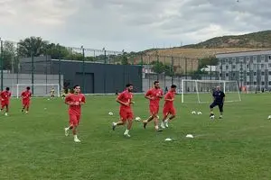 تمرین بانشاط تیم ملی جوانان قبل از بازی با ازبکستان
