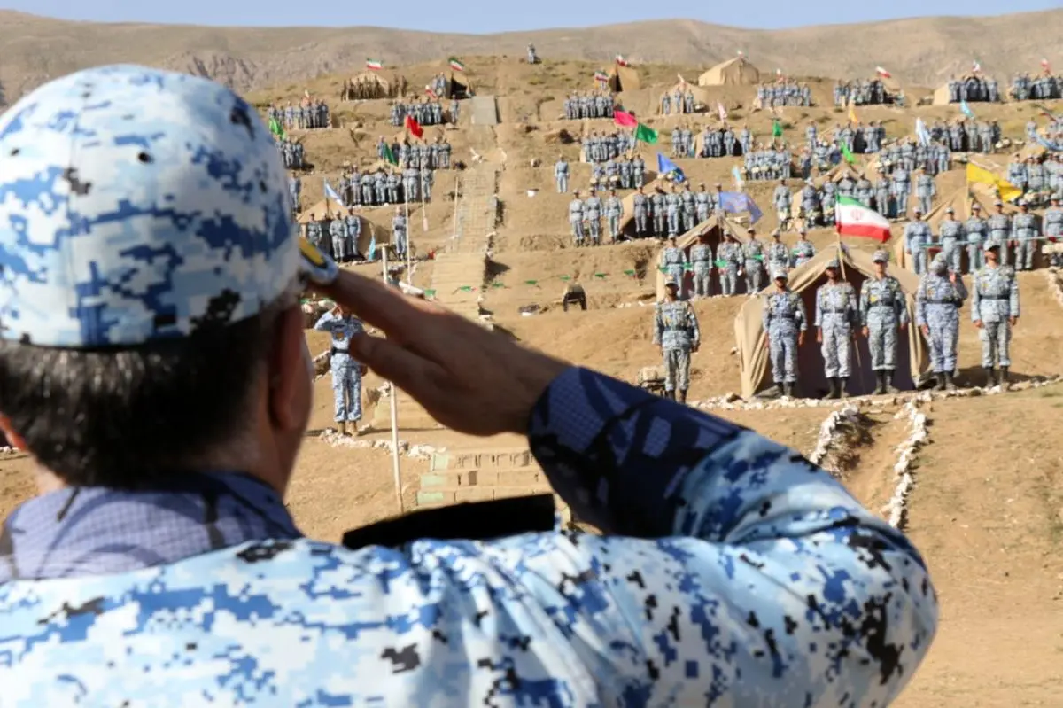 بازدید امیر سرتیپ واحدی از اردوگاه تابستانی دانشجویان دانشگاه شهید ستاری