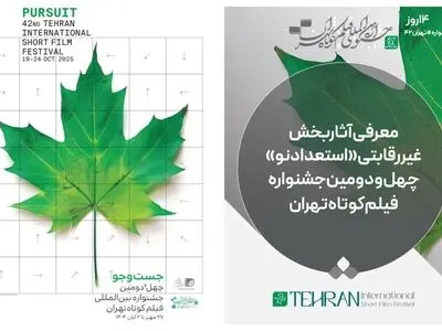 آثار بخش غیررقابتی «استعداد‌ نو» جشنواره فیلم‌کوتاه تهران معرفی شد