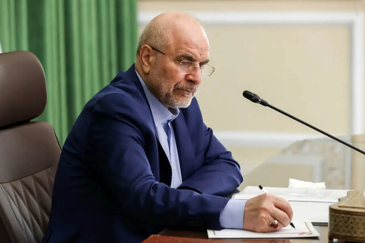 پیام تسلیت قالیباف به نماینده مردم هشترود، چاراویماق و معین بستان‌آباد