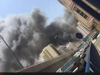 آتش‌سوزی در هتلی در مکه