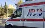 مصدومیت ۱۱ نفر در تصادف صبح امروز بزرگراه لشگری در تهران