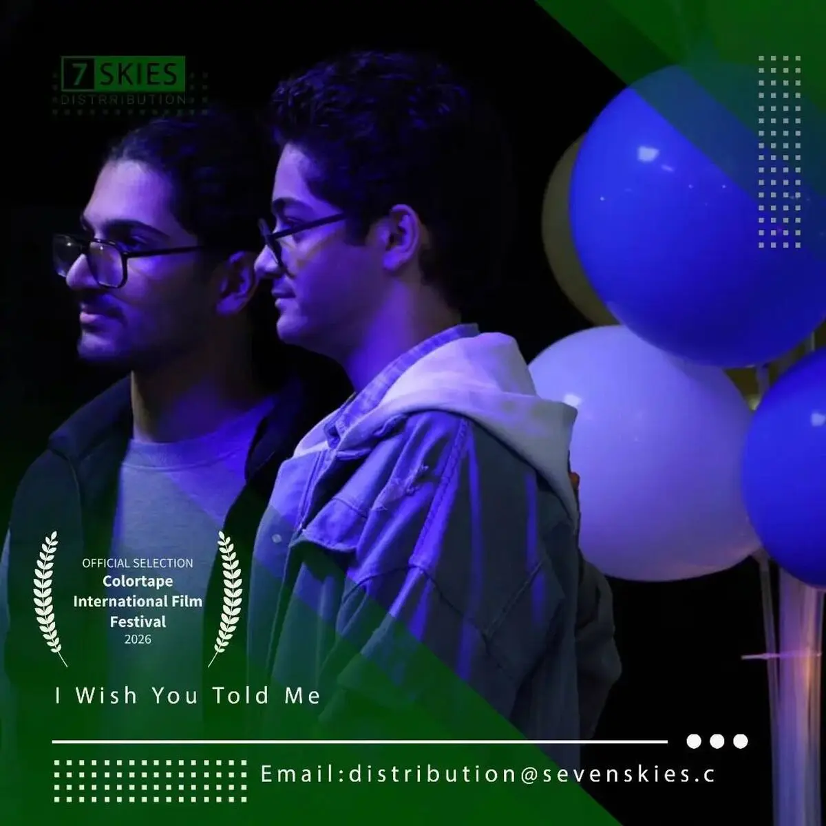 «ای کاش به من می‌گفتی» در جشنواره بین‌المللی Colortape استرالیا
