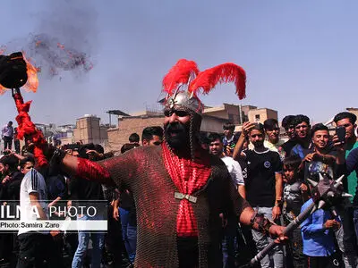 نمایش تعزیه روز عاشورا در شیراز