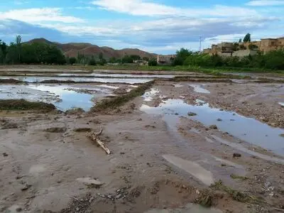 ارسال مایحتاج ضروری مردم به روستای شوریجه سفلی با پشتیبانی هوایی  