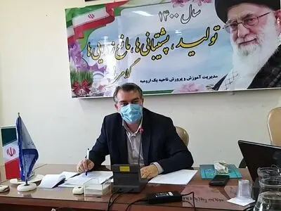 بیش از ۸۰ درصد فرهنگیان ناحیه یک ارومیه واکسینه شدند