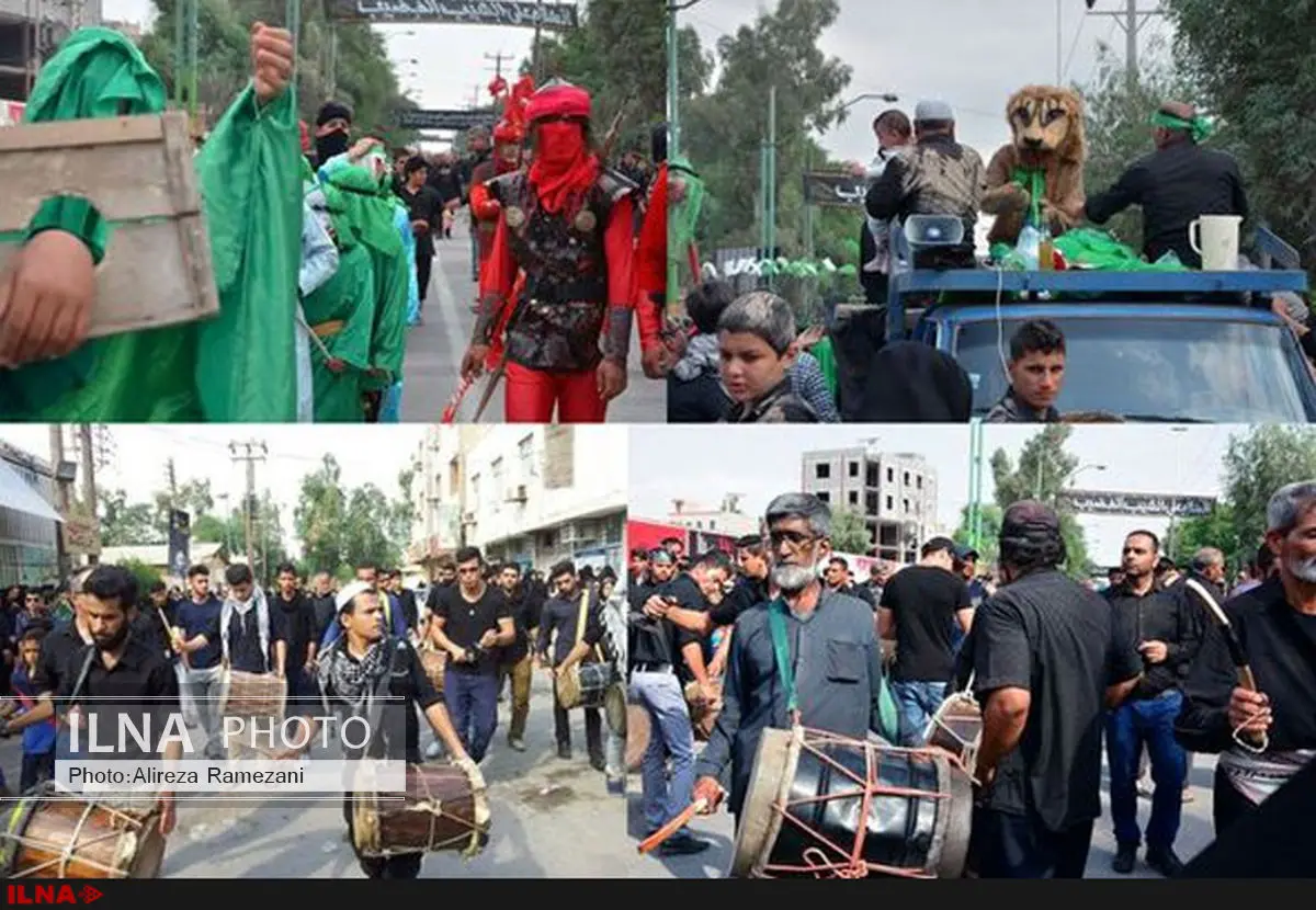 گذری بر سوگواره‌ی حسینی در محرم بندر