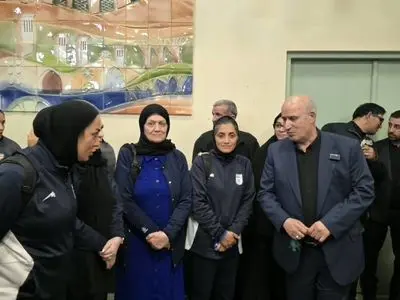 تیم ملی فوتبال بانوان وارد مرز بازرگان شد