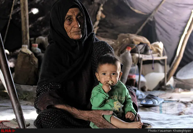 مصائب عشایر در هامون از نفس افتاده