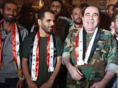خلبان سوری اسیر شده، آزاد شد + تصویر
