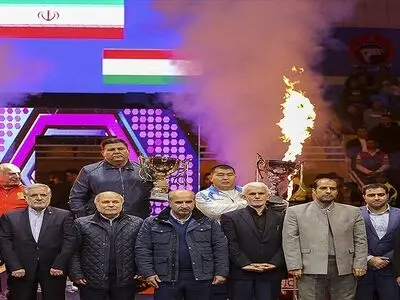 منتخب ایران یفوز ببطولة 'کأس تختی' الدولیة للمصارعة الرومانیة 