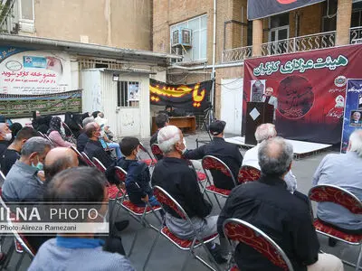پنجمین شب مراسم عزاداری حضرت اباعبدالله الحسین (ع) در خانه کارگر 