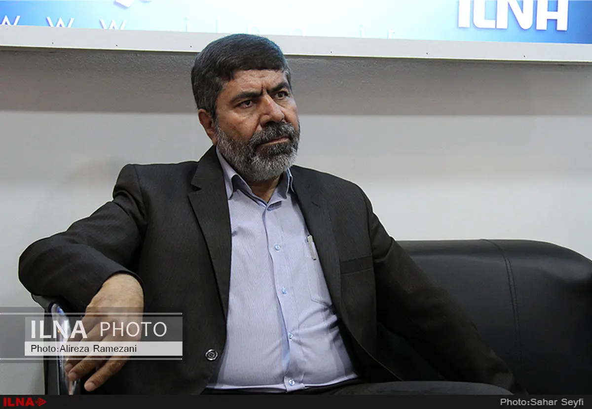 سخنگوی سپاه پاسداران در غرفه ایلنا حاضر شد