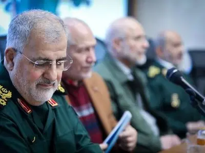 حضور قالیباف در برنامه شکوه پاسداری سپاه پاسداران