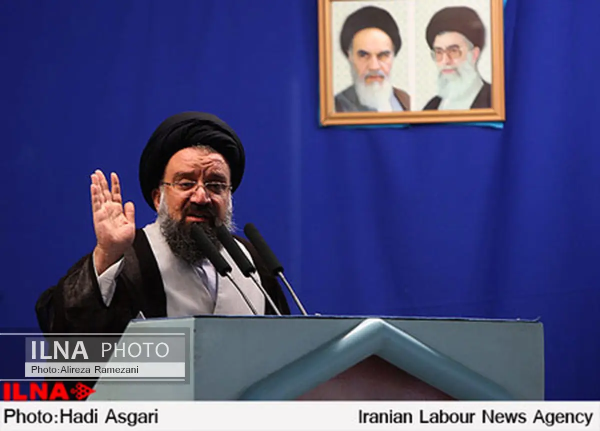 حجت‌الاسلام خاتمی نماز جمعه این هفته تهران را اقامه می‌کند