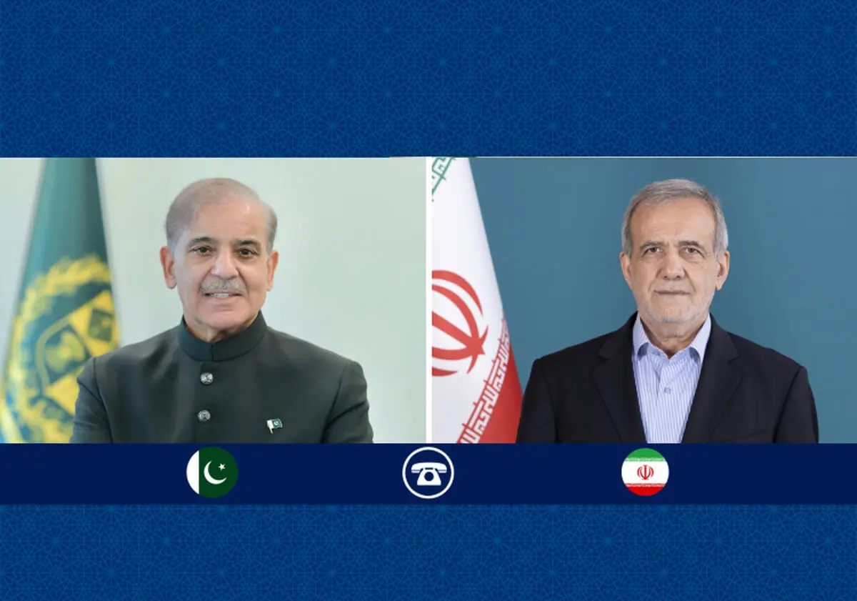 رئيس الوزراء الباكستاني يشيد بمبادرة الرئيس بزشكيان للسلام