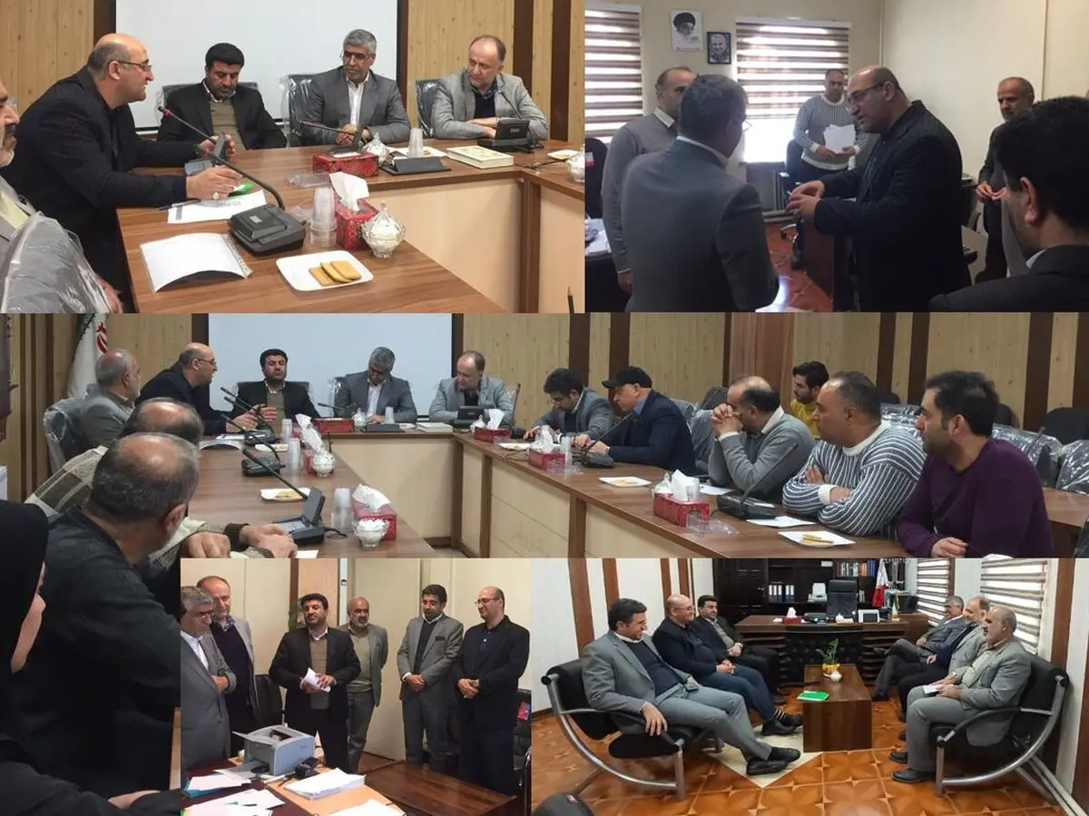  رئیس ستاد انتخابات استان البرز از بخشداری آسارا بازدید کرد