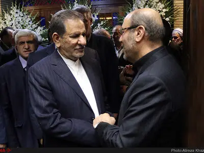 مراسم ترحیم برادر سردار حسین دهقان