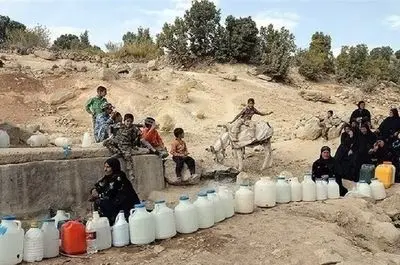 تنش آبی شدید در شرق هرمزگان؛ به روستاها هر ۵۰ روز یک‌بار آبرسانی می شود