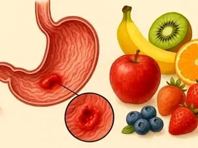 خوردن میوه خام، زمانی که زخم یا نفخ معده دارید، کار درستی است؟
