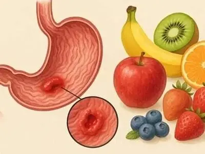خوردن میوه خام، زمانی که زخم یا نفخ معده دارید، کار درستی است؟