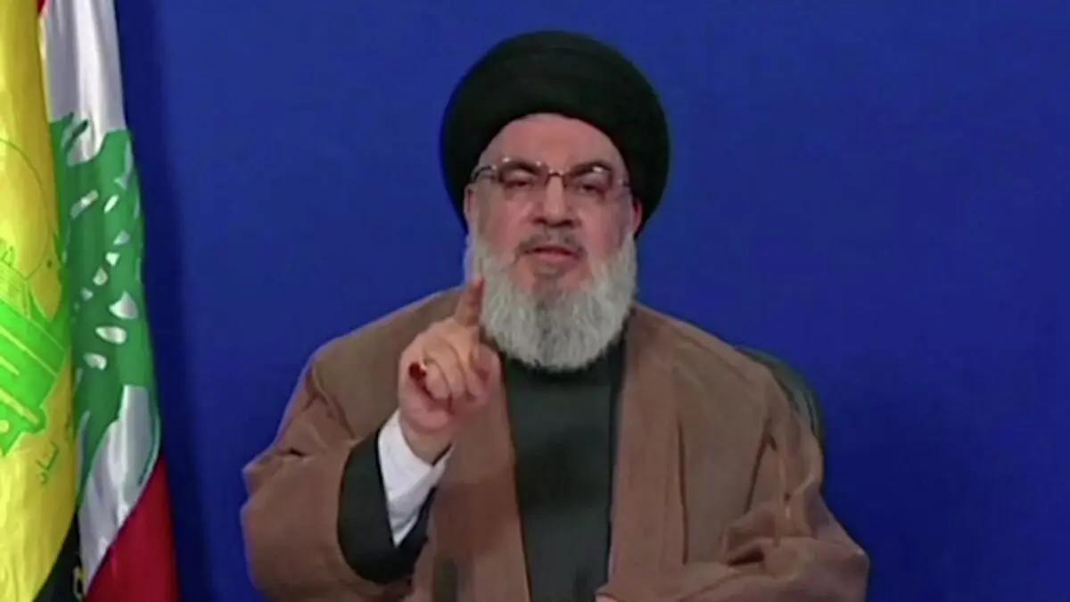 دیدار «سید حسن نصرالله» با هیئتی از حماس