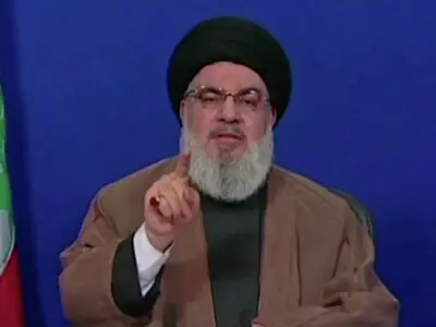 دیدار «سید حسن نصرالله» با هیئتی از حماس