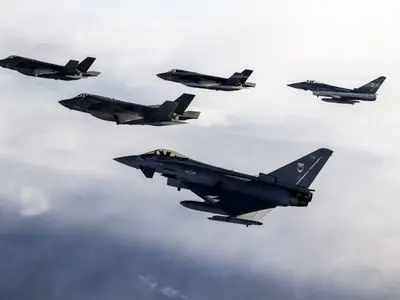 استقرار جنگنده اف-۳۵ انگلیسی در پایگاه اکروتیری در قبرس