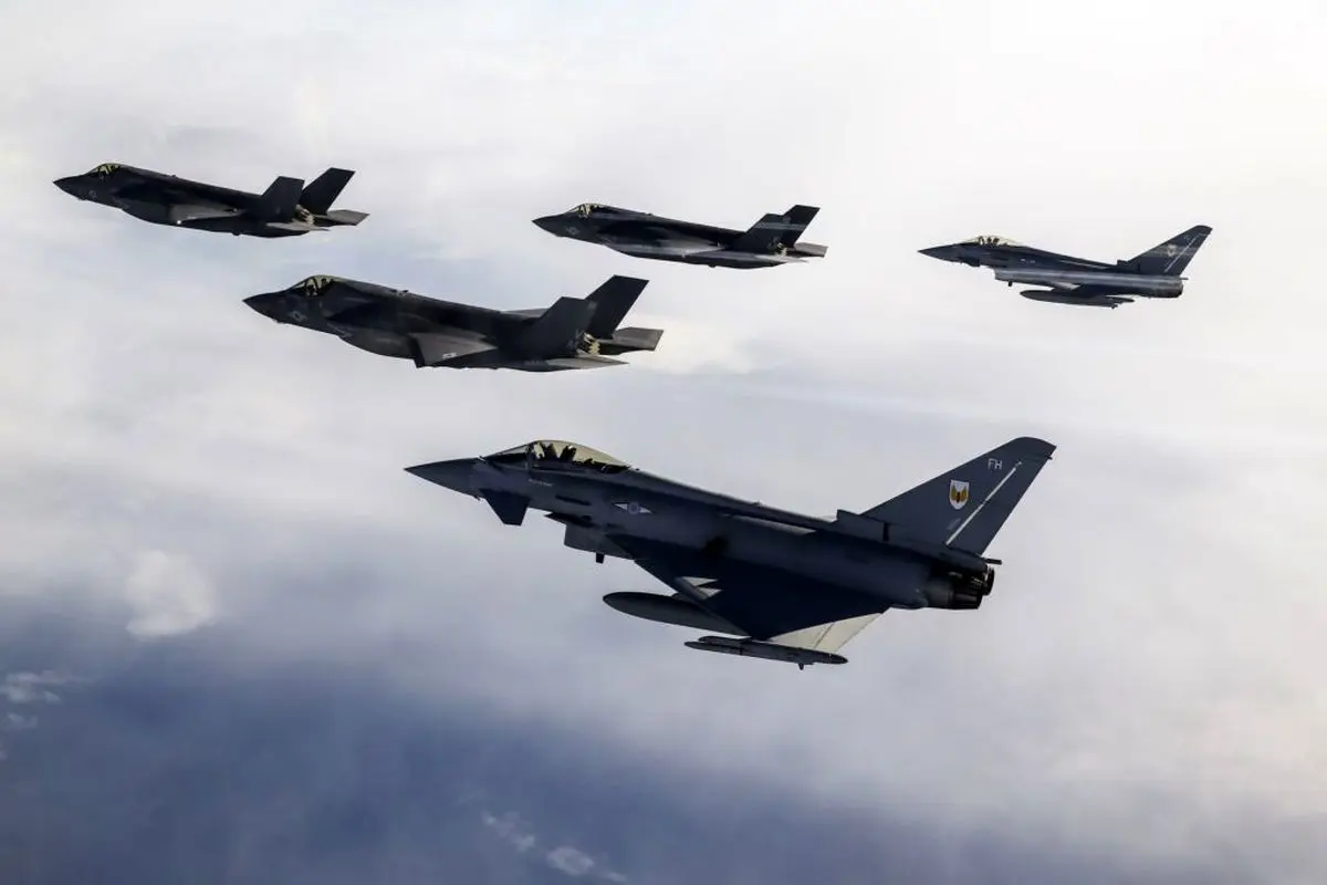 استقرار جنگنده اف-۳۵ انگلیسی در پایگاه اکروتیری در قبرس