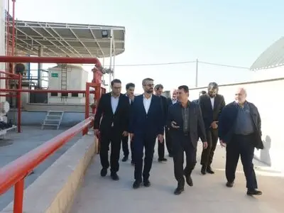 بازدید مدیرعامل سازمان منطقه آزاد اروند از چند واحد تولیدی فعال در منطقه