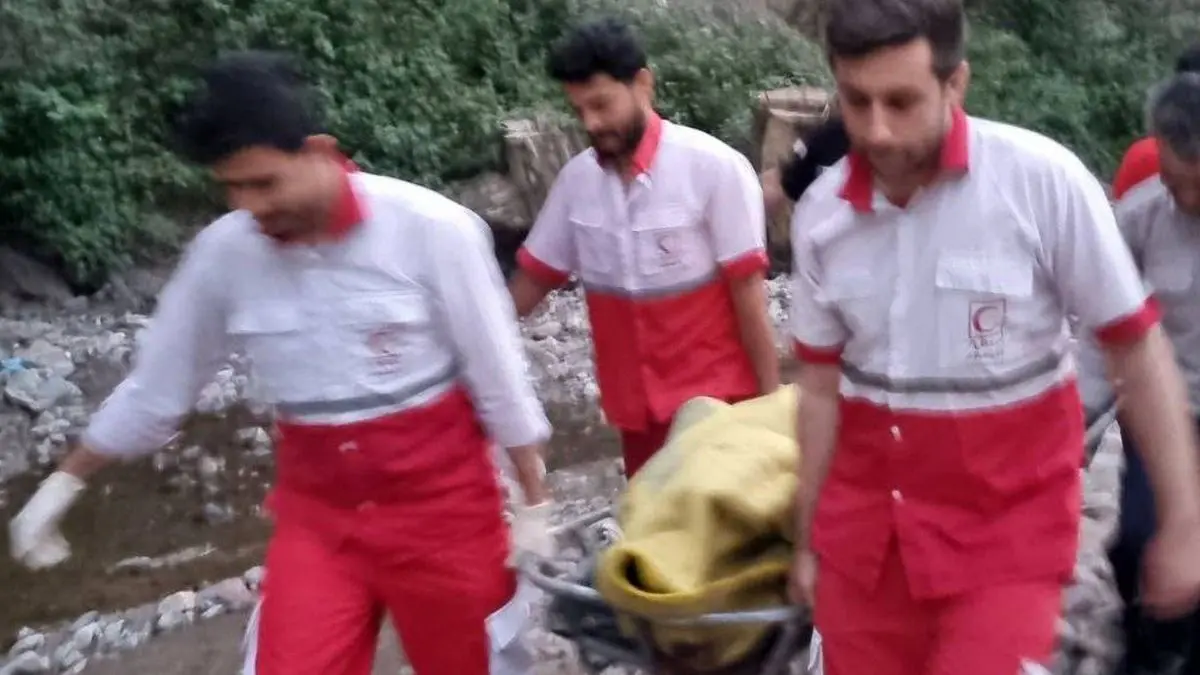 غرقشدگی اعضای یک خانواده در رودخانه چالوس با یک جانباخته و دو کودک مصدوم