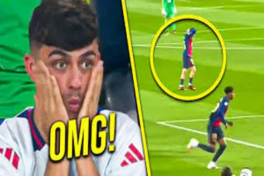 ویدئو: واکنش هم تیمی‌ها و تماشاگران به جادوی یامال