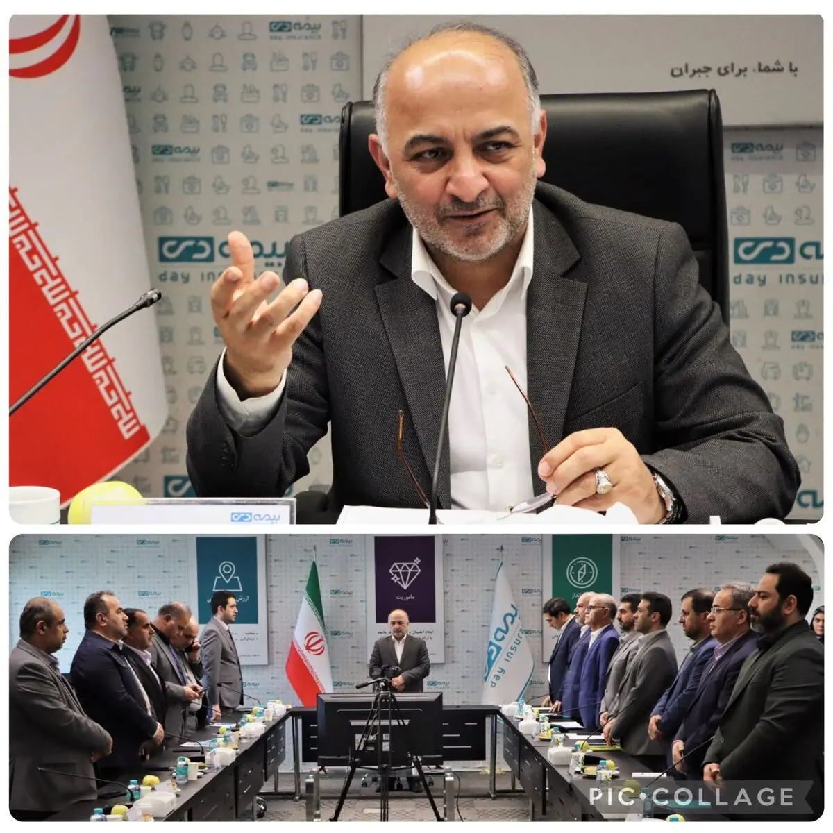 وجود ۴.۵ میلیون بیمه گزار؛ سرمایه ارزشمند بیمه دی است/ باید برای در صدر ماندن، تلاش‌ها را افزایش داد*