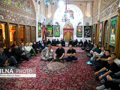 آئین سوگواری اباعبدالله الحسین(ع) در "حسینیه امینی‌ها" قزوین