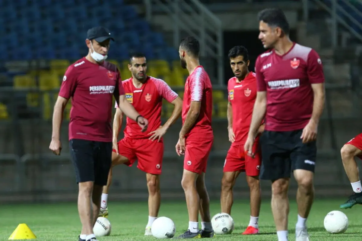 تصاویری از تمرین امروز پرسپولیس 