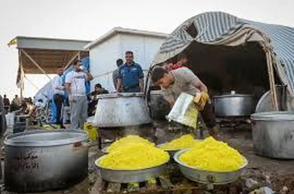 خدمت رسانی ۲۳۴ موکب به زائران اربعین حسینی در مرز چذابه