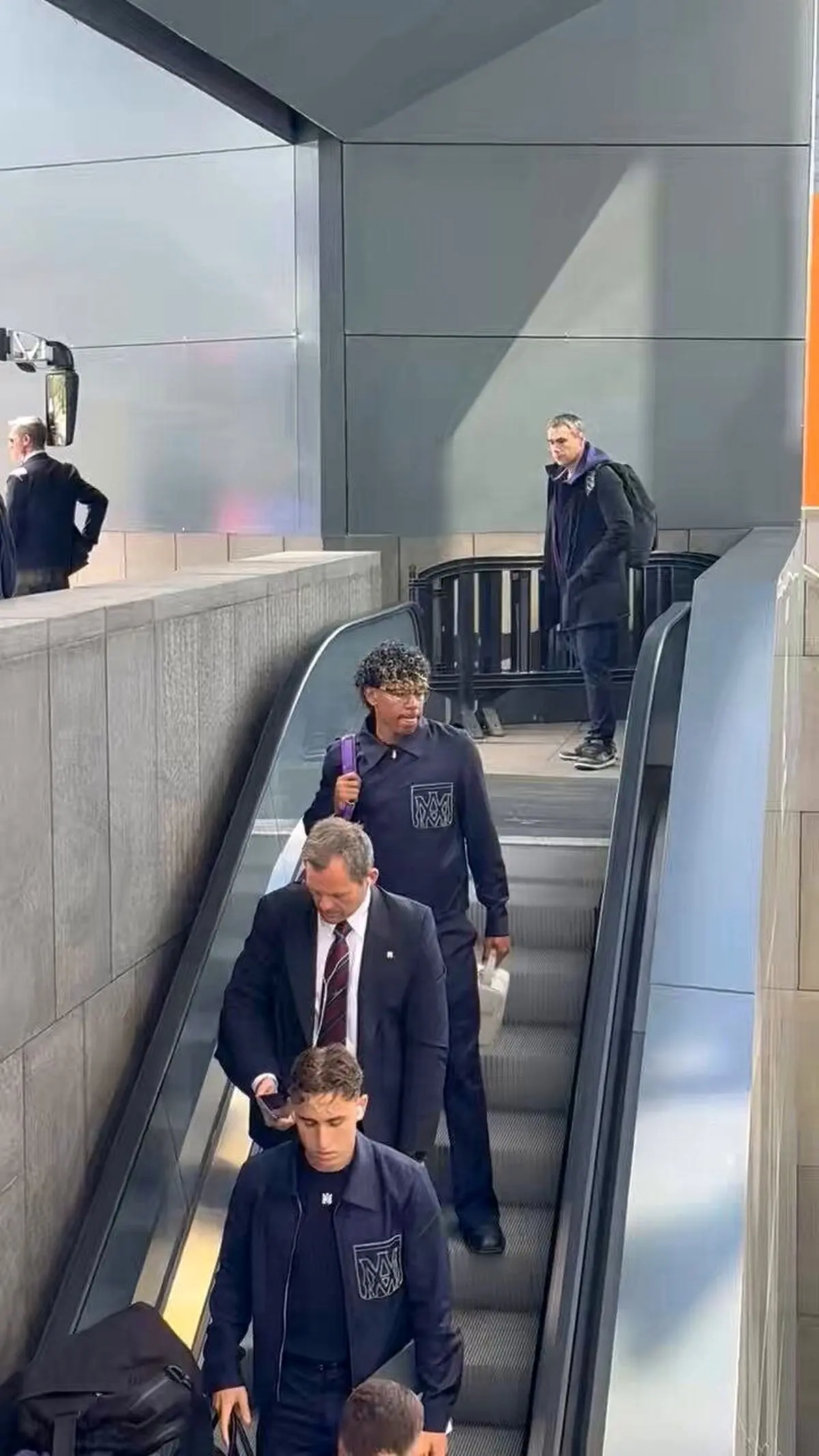 لامین یامال در مسیر مادرید (عکس)