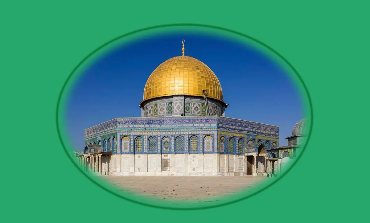 عکس‌هایی از محل عروج پیامبر اسلام (ص) 