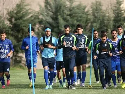تمرین ریکاوری پس از برد شیرین در مشهد