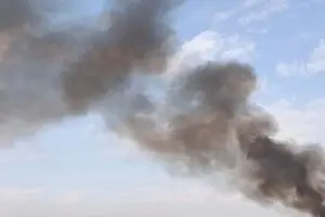 یک مصدوم در پی حریق تانکر حمل سوخت در جنوب تهران
