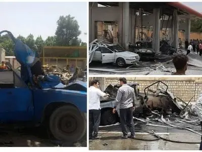 یک کشته و 3 مصدوم دستاورد انفجار در جایگاه CNG شهرک صنعتی صحنه