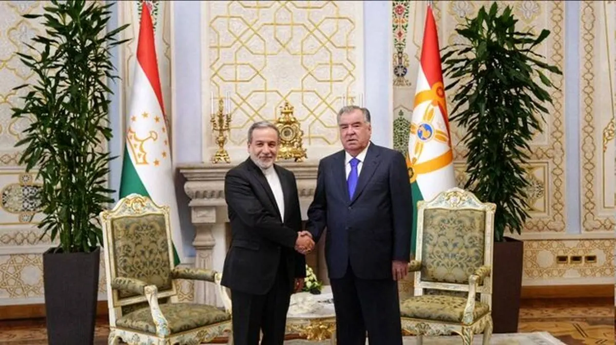 دیدار عراقچی با رئیسجمهور تاجیکستان